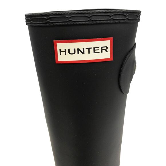 Authentic Hunter Original Tall Matte Black Rain Boots 9 Women's - Picture 8 of 12